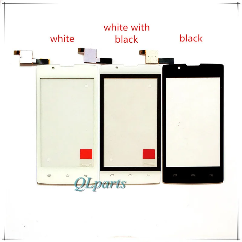 Сиринкс с 3 м клейкие ленты мобильный телефон спереди Стекло сенсорный Экран Fly