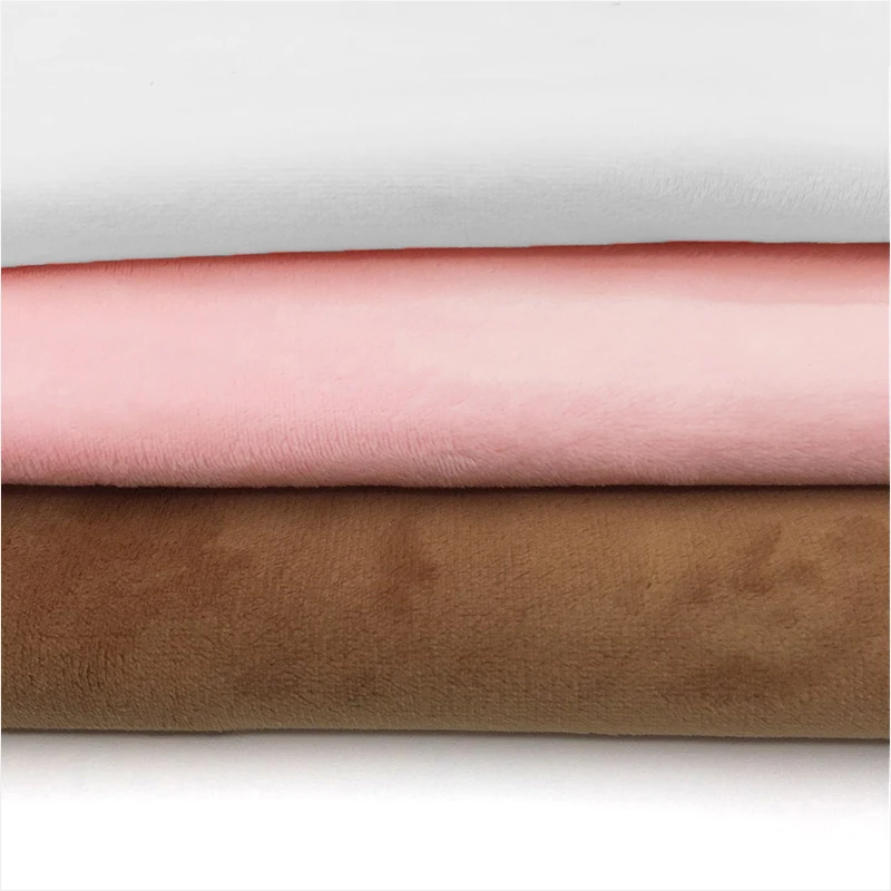 Лидер продаж 2017 однотонная серия мягкая ткань Minky дешевая для шитья лоскутного