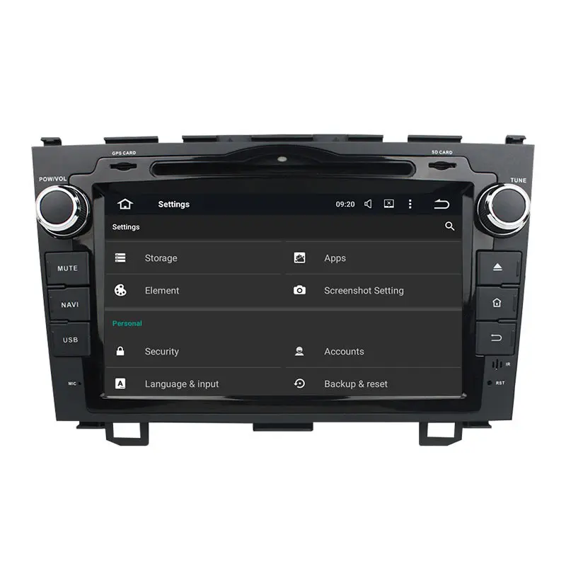 Quad Core 1024*600 Android 5.1.1 Для Honda CRV 2006 2007 2008 2009 2010 2011 Dvd-плеер Автомобиля Gps-навигация