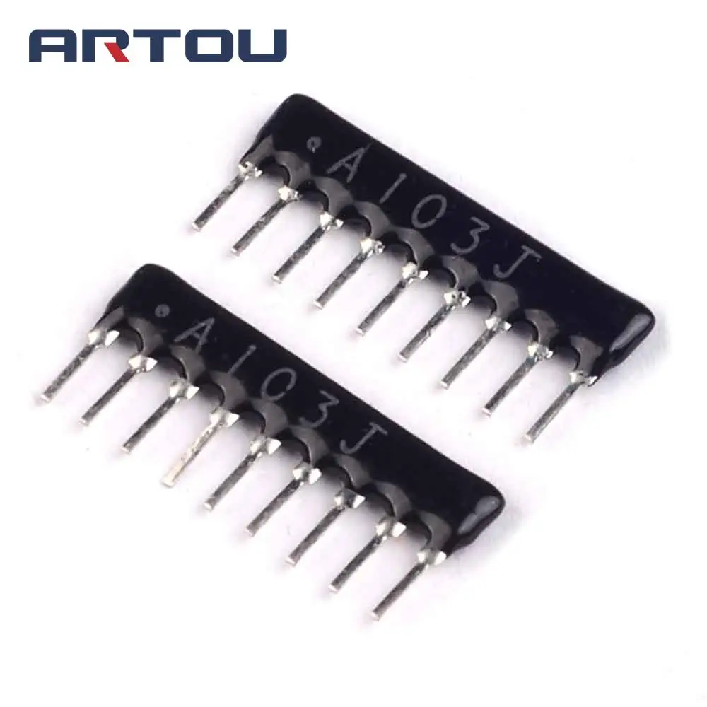 20PCS A09-103 10K A103 9Pin резистор в корпусе DIP Network Array 2 54 MM | Электронные компоненты и