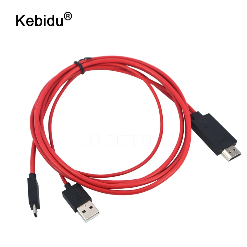 5pin 11pin Кабель Micro адаптер HD ТВ конвертер 1080P Full аудио USB в HDMI совместимый HDTV для