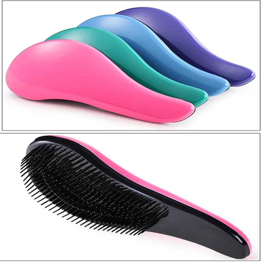 10 шт. волшебная ручка распутывающаяся расческа щетка для душа волос салонный