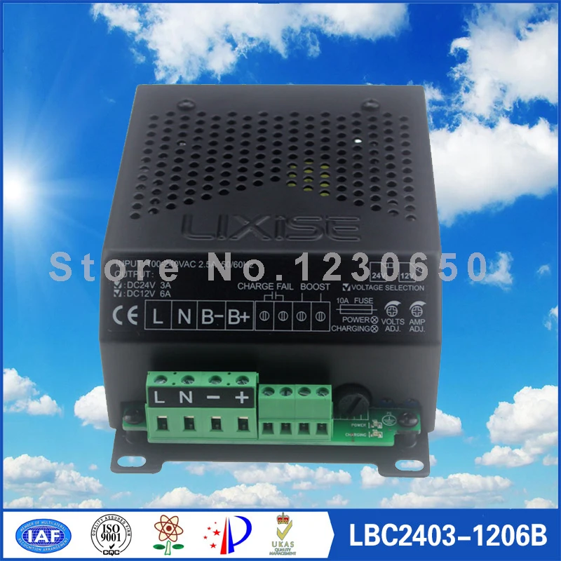 Дизельный дженсет автоматическое зарядное устройство 24 V 3A/6A LBC2403-1206B |