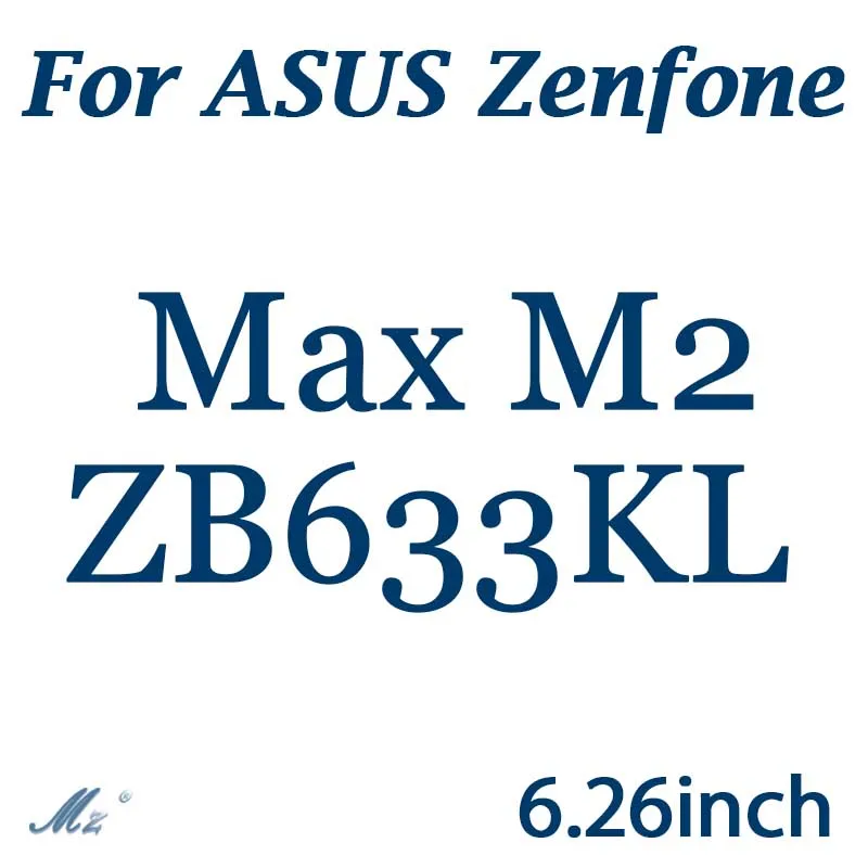 Закаленное стекло Zenfone4 Max ZC520KL для ASUS Zenfone 5 ZE620KL 4 Max PLUS ZB570TL ZC520KL ZC554KL Live ZB501KL защитная пленка - Цвет: Max M2 ZB633KL