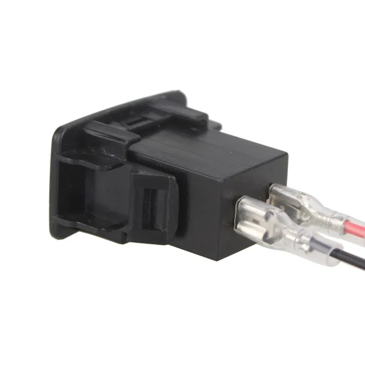 50 шт./лот DC 12 24 в двойной USB порт автомобильное зарядное устройство прикуриватель