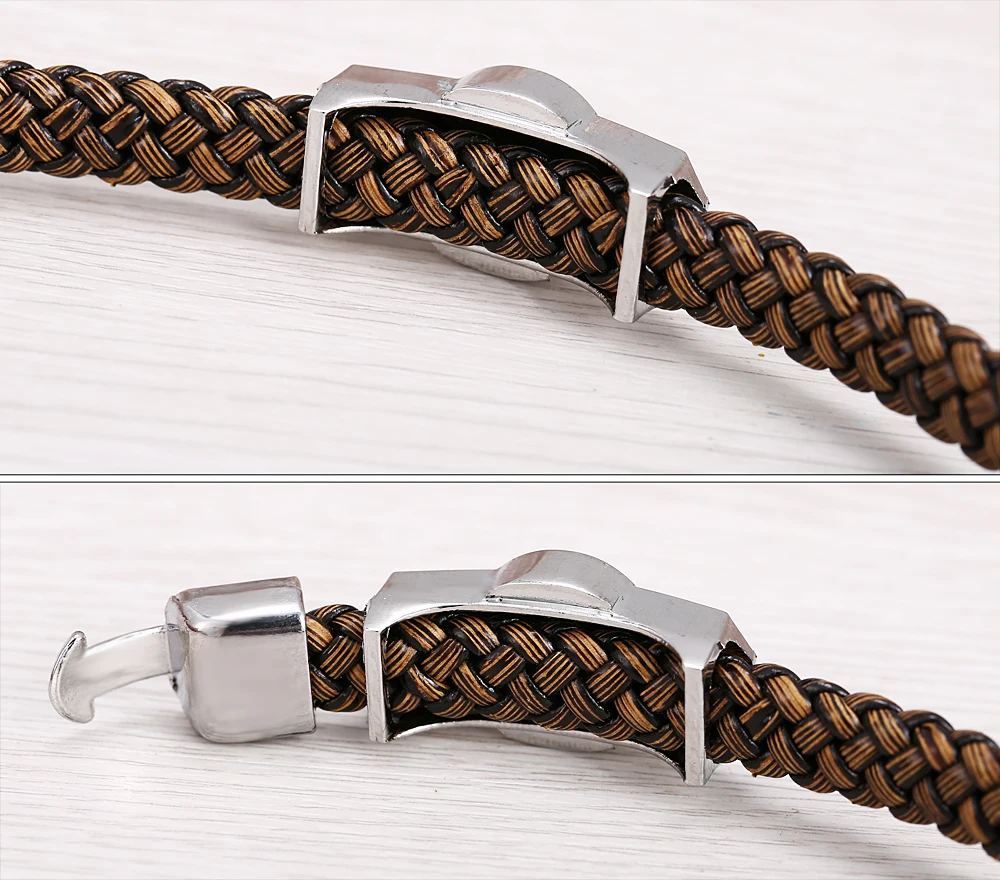 Mengtuyi Attack on Titan Recon Corps logo Charm Bracelets Feather Pattern Alloy Bangle Weave Chain | Украшения и аксессуары