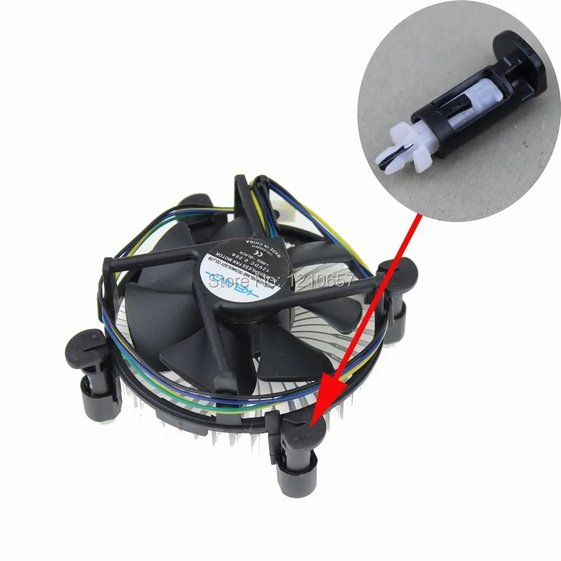 20 шт./партия пластиковые фиксаторы для центрального процессора компьютера intel 775