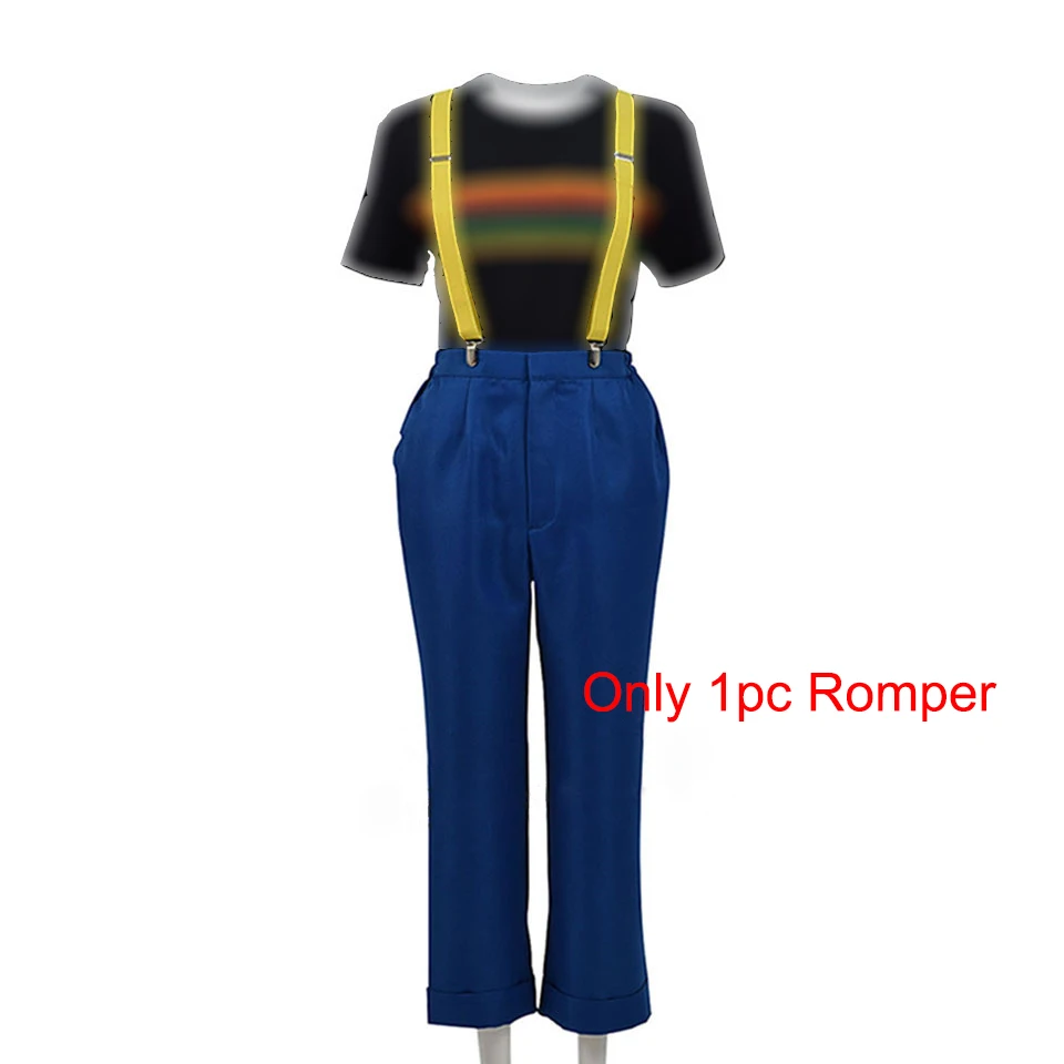 Rompers Индивидуальный костюм Доктора Кто для косплея 13th Doctor cosplay наряды популярный фильм ТВ DW Тренч комбинезон футболка - Цвет: Rompers