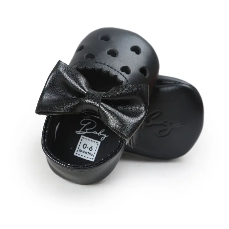 Обувь для новорожденных девочек обувь принцессы Mary с большим бантом Открытая