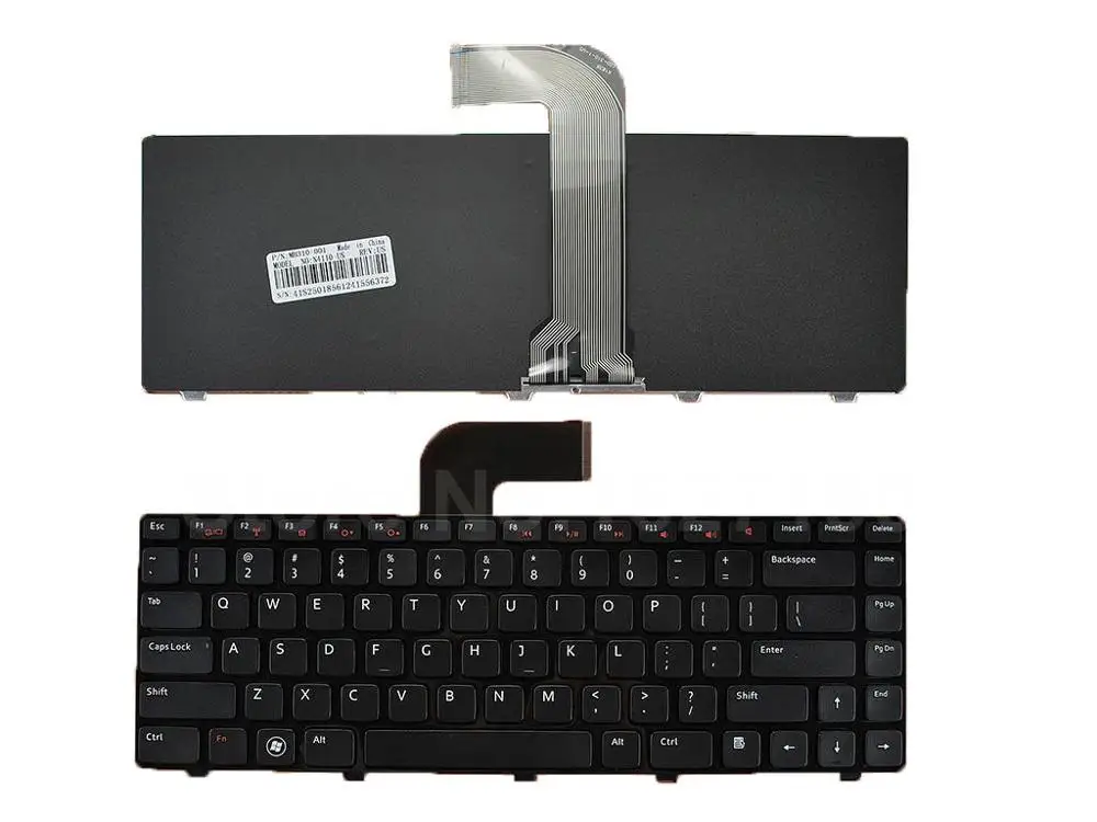 Клавиатура для ноутбука DELL Vostro 3550/XPS L502/New14R/Inspiron N4110 M4110 N4050 M4040 N5050 M5040 N5040 N411Z US