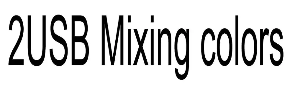 2 USB Mixing colors Увлажнитель и освежитель воздуха для автомобиля Nanum II 12В, высококачественный бесшумный стерилизатор увлажнитель воздуха 1шт - Название цвета: 2 USB Mixing colors