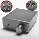Новый звуковой стерео усилитель мощности Breeze HiFi класса 2,0, цифровой усилитель мощности TPA3116 Advanced 2*50 Вт, домашний компактный усилитель в алюминиевом корпусе