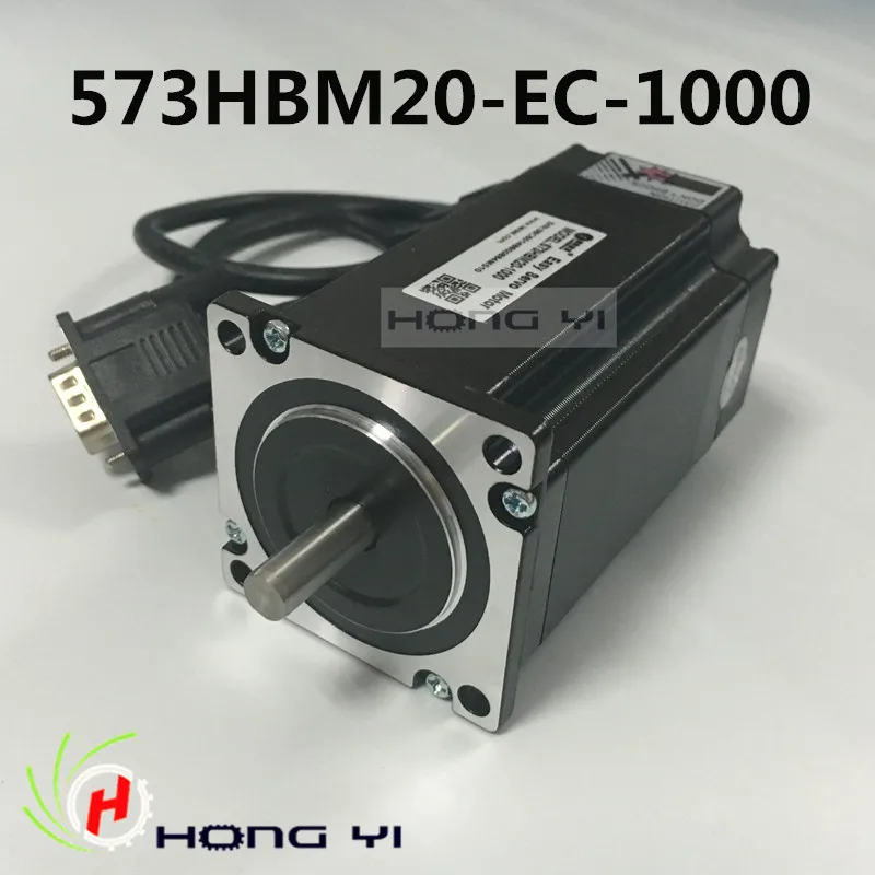 Замкнутый контур Leadshine servo Drive HBS507 3-фазный Серводвигатель 573HBM20-EC-1000 с 1000 линейным