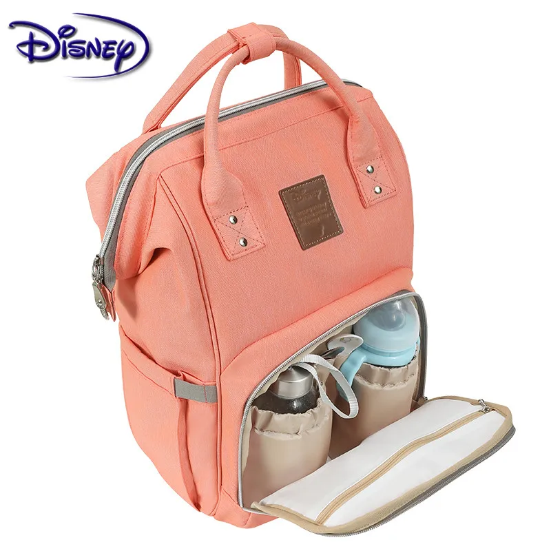 Сумка для подгузников Disney Minnie брендовый вместительный дорожный рюкзак с USB