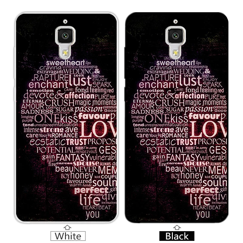 Soft Silicon for Xiaomi Mi4 Cases Customize Marbles Cover Mi 4 Funda Slim TPU Phone Bag M4 Protector Coque |