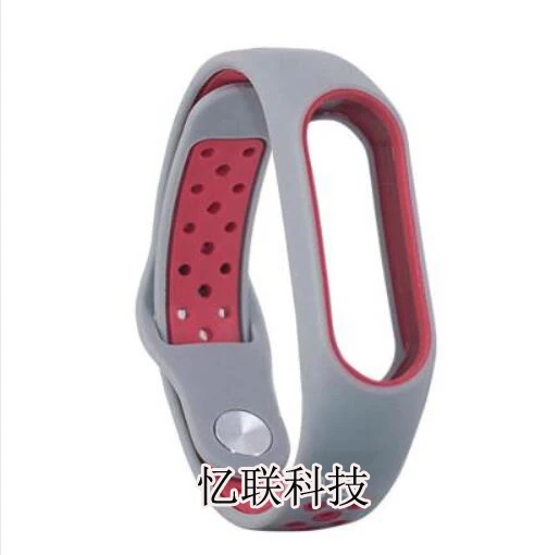 Высококачественный резиновый спортивный ремешок для браслета Xiaomi Mi Band 3 4