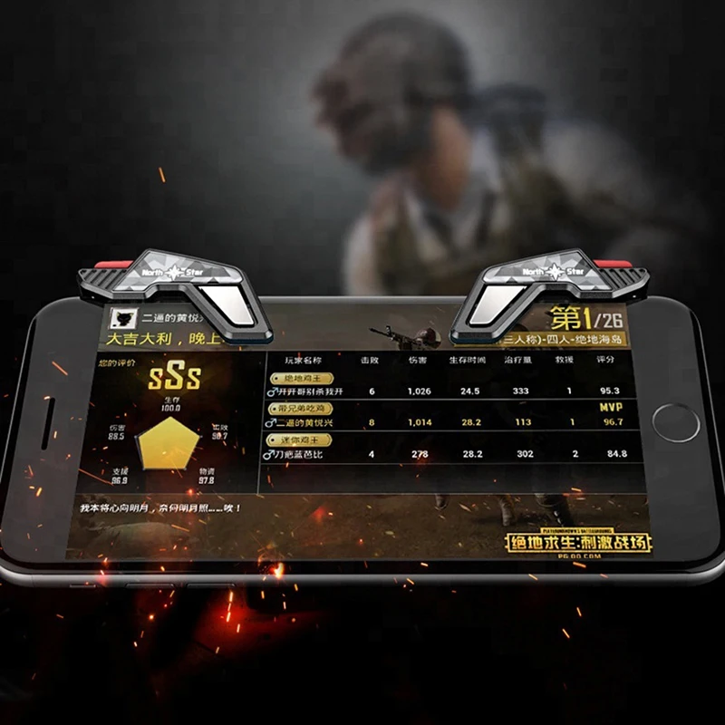 10 пар PUBG мобильный телефон игры стрельба кнопка для игр пусковая схема джойстик