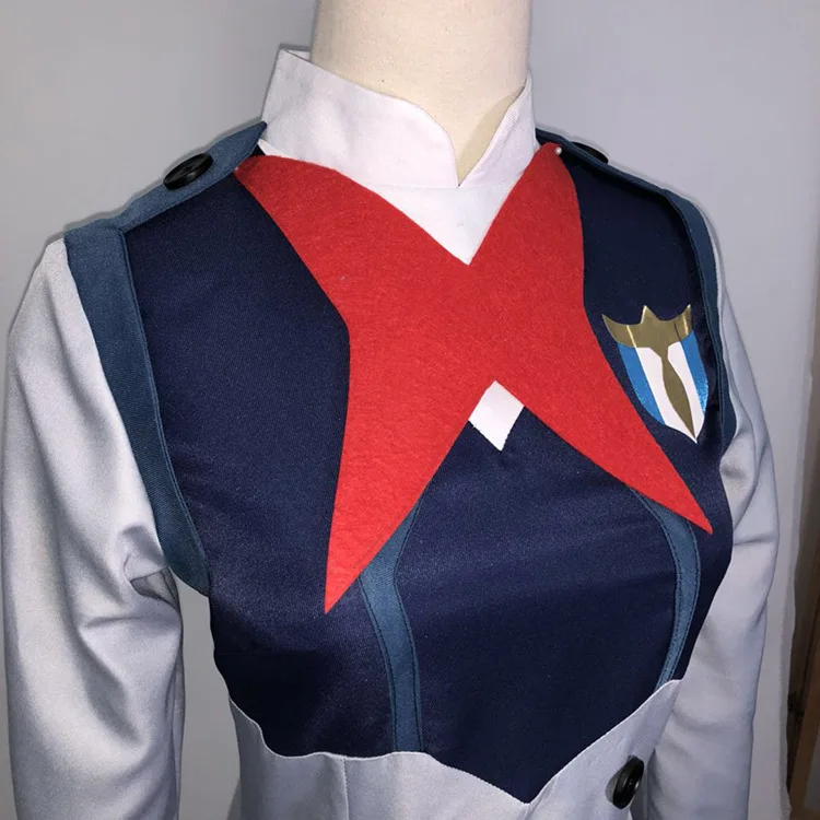Аниме DARLING in the FRANXX Косплей HIRO ICHIGO Zero Two MIKU костюм KOKORO школьная форма комплекты