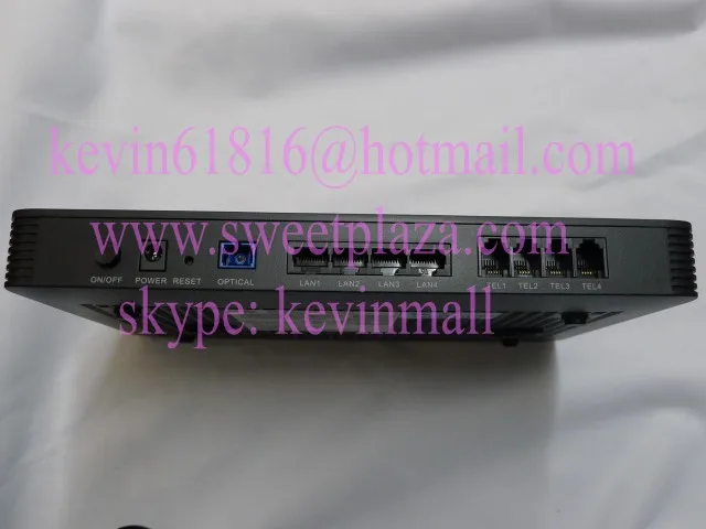 MA5675 EPON ONT 4GE + 4POTS WIFI BBU USB двойной протокол H.248 и SIP прошивка английской версии.