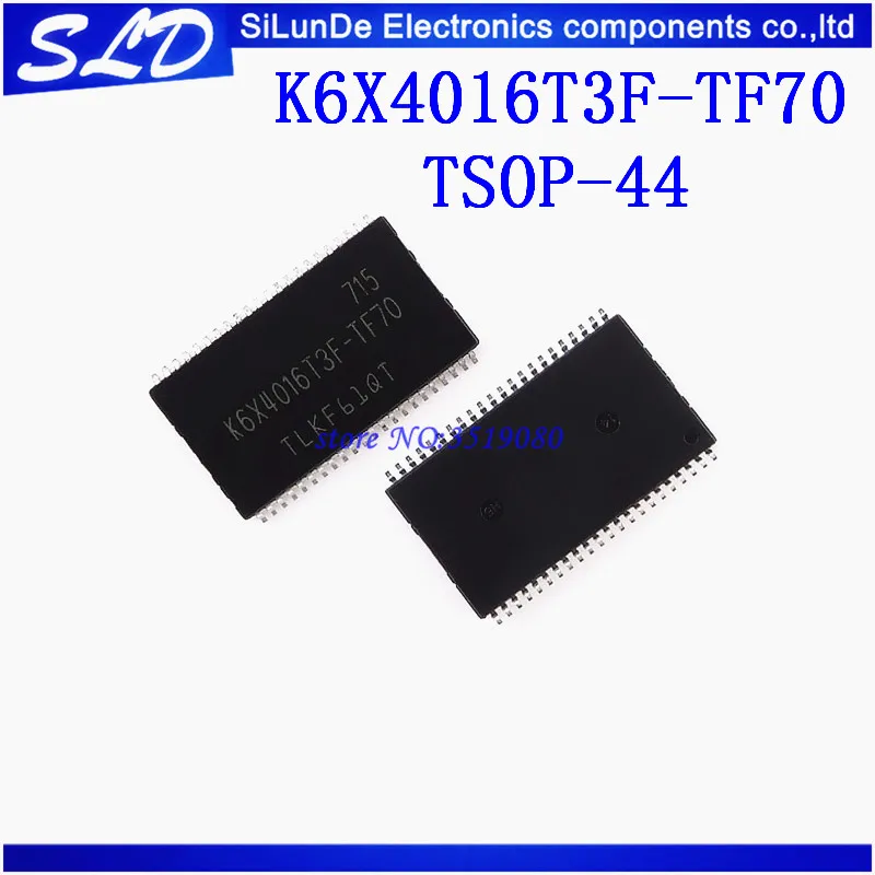 

Free Shipping 5pcs/lot K6X4016T3F-TF70 K6X4016T3F TF70 TSOP-44 new and original in stock