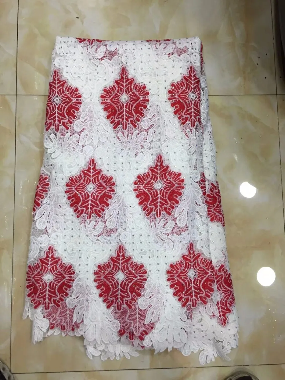 

(5yards/pc) hottest selling African cord lace fabric black and white guipure lace fabric with full flowers embroidery A088-1