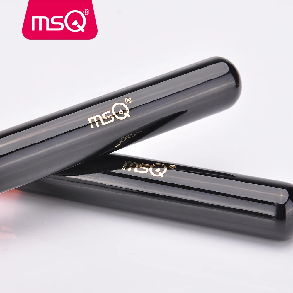 MSQ 10 шт. кисти для макияжа розового золота нанесения основы растушевки румян