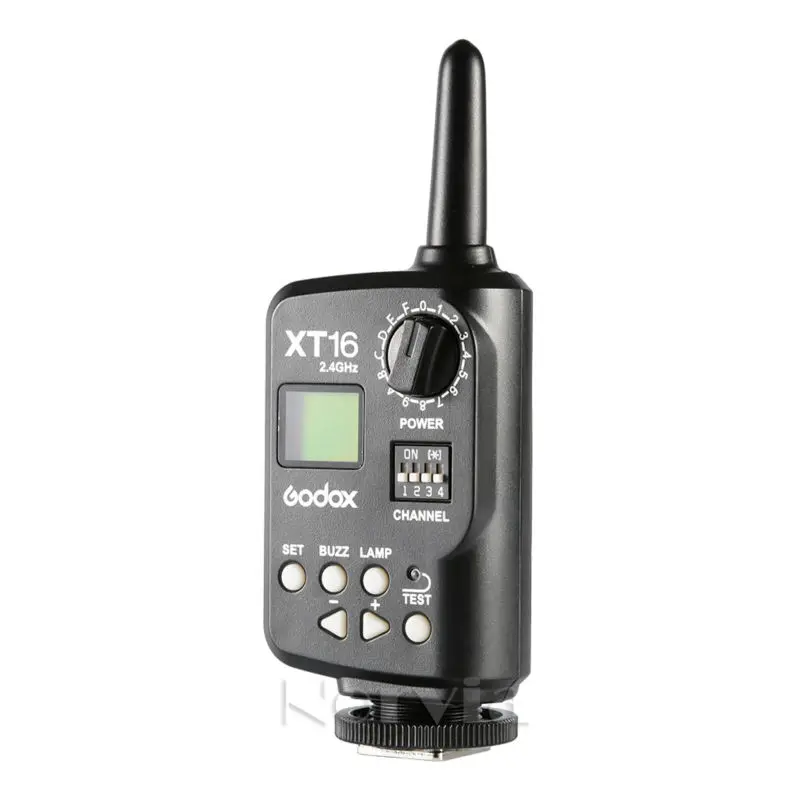 Godox XT-16 XT16 2 4G Беспроводной беспроводной триггер вспышки с эффектом стробоскопа