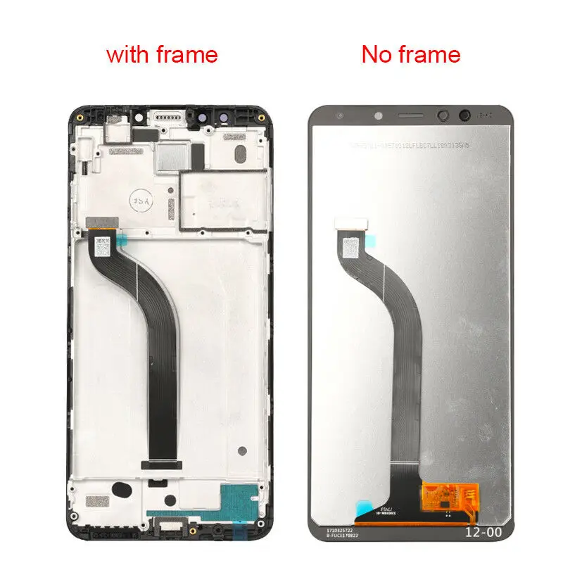 Оригинальный жк дисплей 5 7 дюйма для XIAOMI Redmi с сенсорным экраном рамкой и