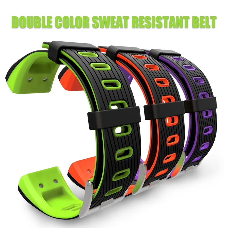 Фитнес-трекер активности смарт-браслет шагомер GPS спортивные часы с ремешком