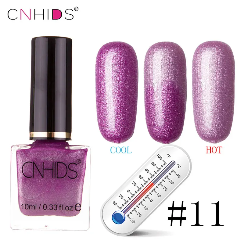CNHIDS 22 цвета Изменение лак для ногтей Хамелеон Vernis Полупостоянный верхний слой Базовое покрытие гель лак гель Лаки - Цвет: 011
