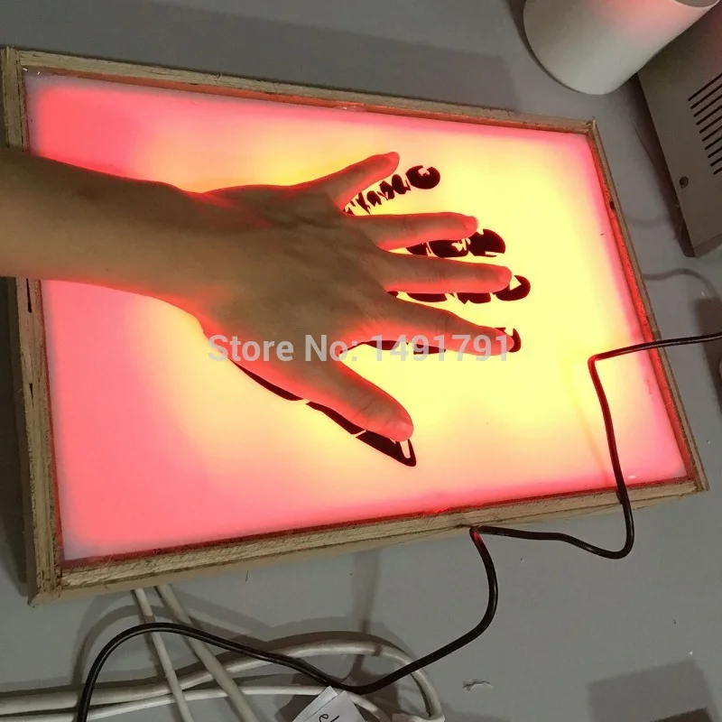 Большой размер волшебный сканер с рисунком пальмы реквизит сделай сам вечерние