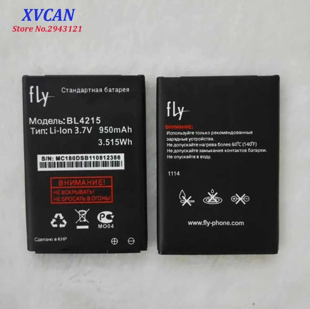 2019 Высококачественный аккумулятор BL4215 для Fly Q115 MC180 DESIRE MC181 li ion 950 мАч|Аккумуляторы