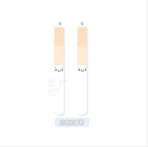 Harajuku Emotion Icon Cosplay Expression Pantyhose Stockings Anime Cute White/Black Tights