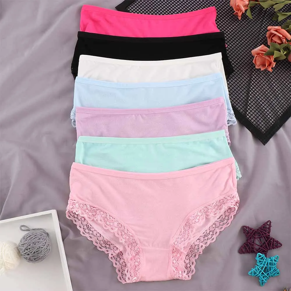 Женские кружевные сексуальные брифы удобные бесшовные женские трусики нижнее