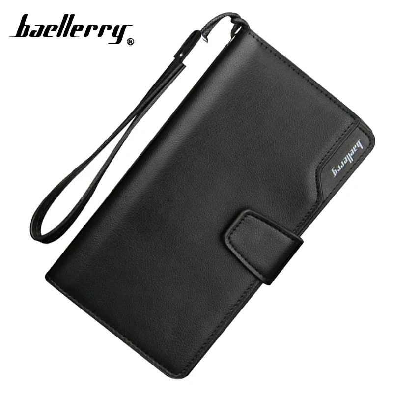 Baellerry длинный телефон удобный мужской кошелек клатч для денег держатель карты Walet