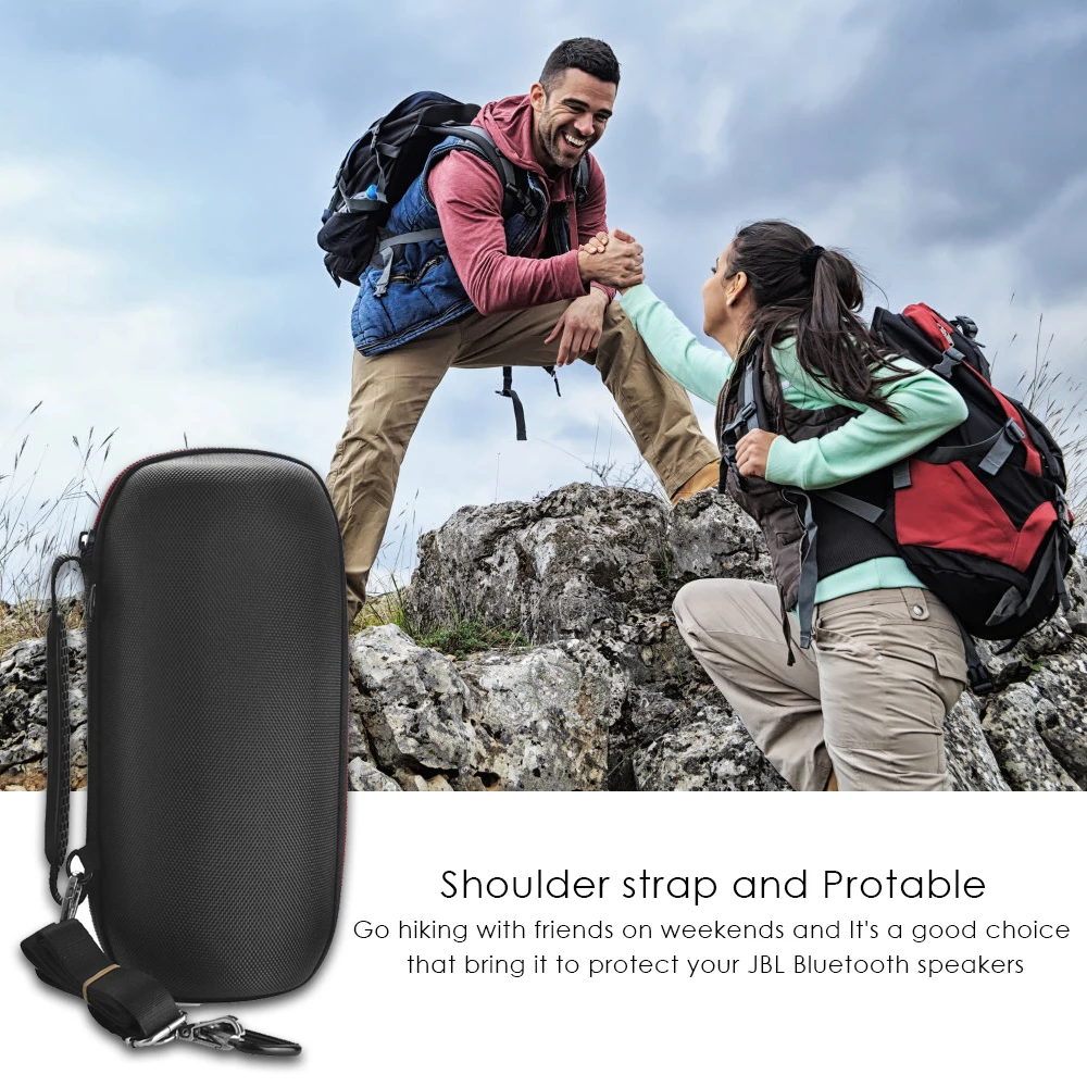 Портативный чехол с динамиком для переноски, сумка для JBL Charge 4, чехол с Bluetooth динамиком с регулируемым плечевым ремнем