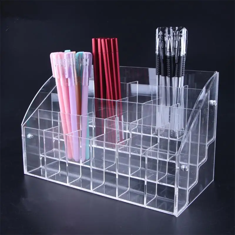 Акриловая ручка косметический карандаш для бровей прозрачный офисный