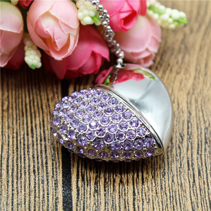 TEXT ME crystal LOVE heart 6 цветов модель USB 2,0 Usb флеш-накопитель 4 ГБ 8 ГБ 16 ГБ 32 ГБ 64 ГБ флешка, подарок для девочки