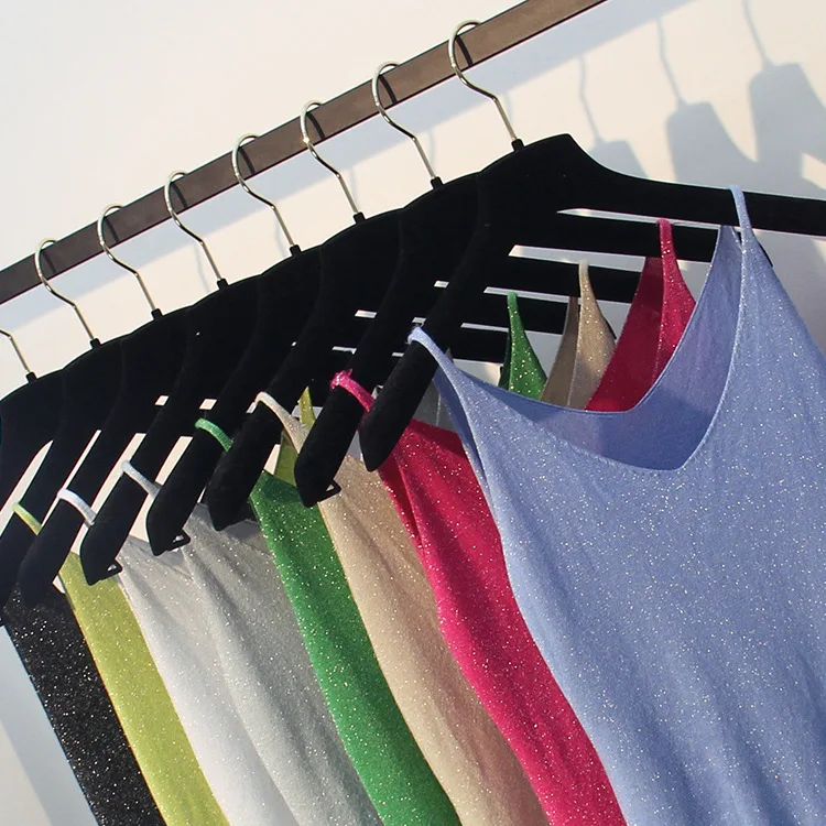 Женский трикотажный топ с V-образным вырезом 20 цветов |