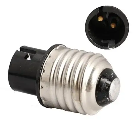(SPL-045-L5) 100Pcs/lot Burn-in test  E27 to BA15D Light Bulb Socket Holder Halogen CFL Light Bulb Converter  CE & RoHS