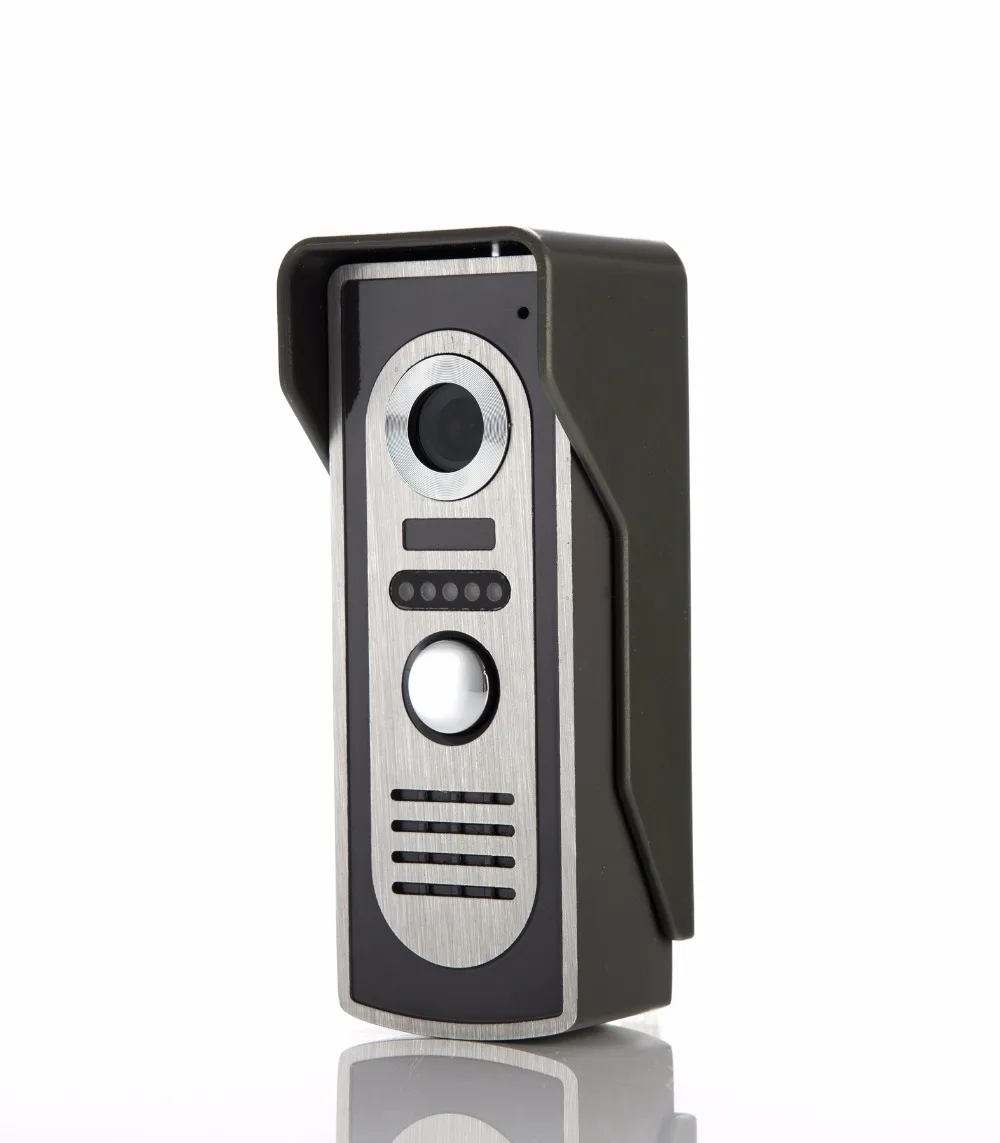 

YobangSecurity Wired Video Intercom 7" Inch LCD Video Door Bell Door Phone RFID Card Access Control Home Gate Entry System
