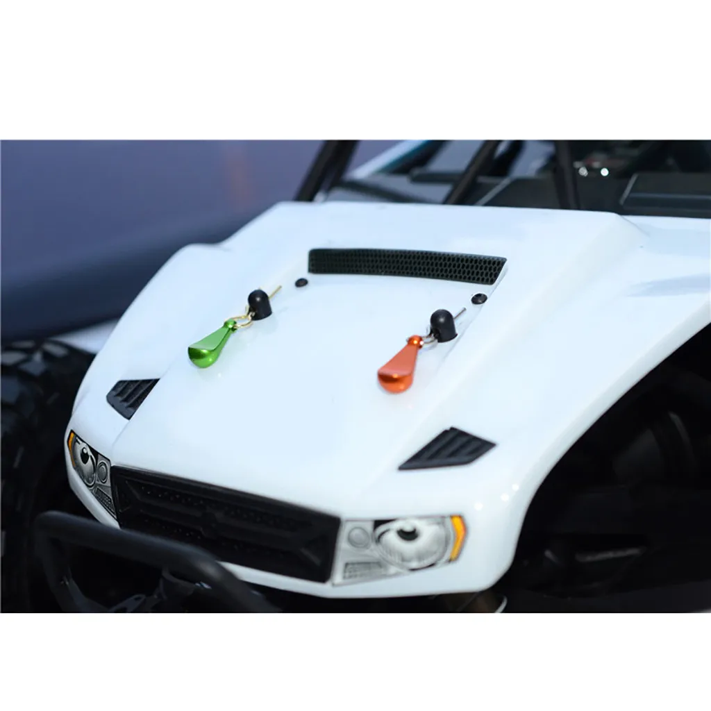 Model parts 6-piece body clip + aluminum alloy mount for 1/10 to 1/18 models RC car L0621 | Игрушки и хобби