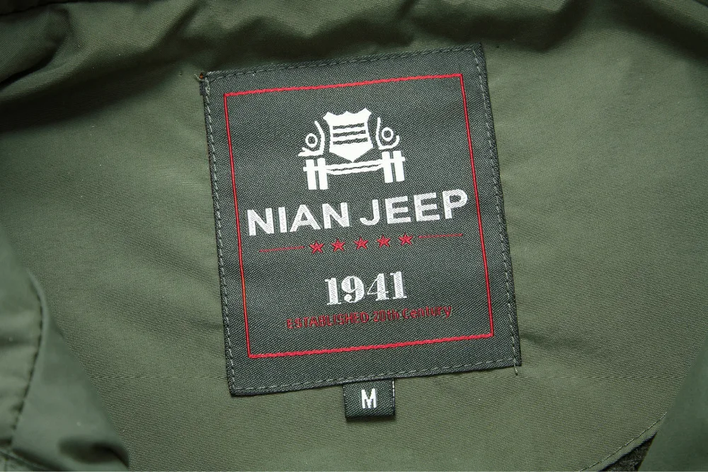 NIAN JEEP, брендовая одежда, ветровка, куртка, Мужская одежда, рукав, съемный, пальто для весны и осени, Мужская одежда, 105