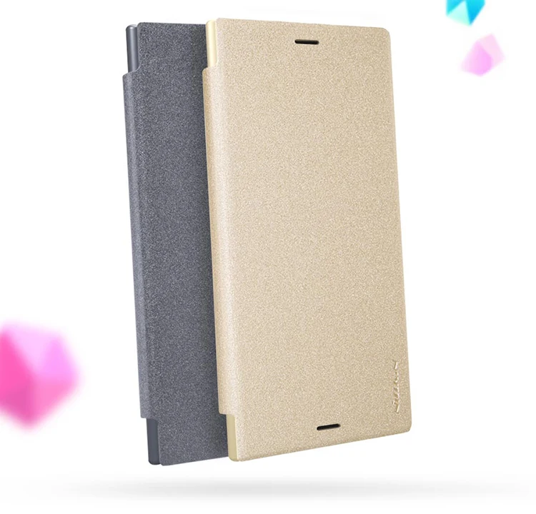 Для Sony Xperia XZ1 G8341 G8342 кожаный чехол NILLKIN модный бизнес задняя крышка флип телефон оболочка Мобильный защитный чехол