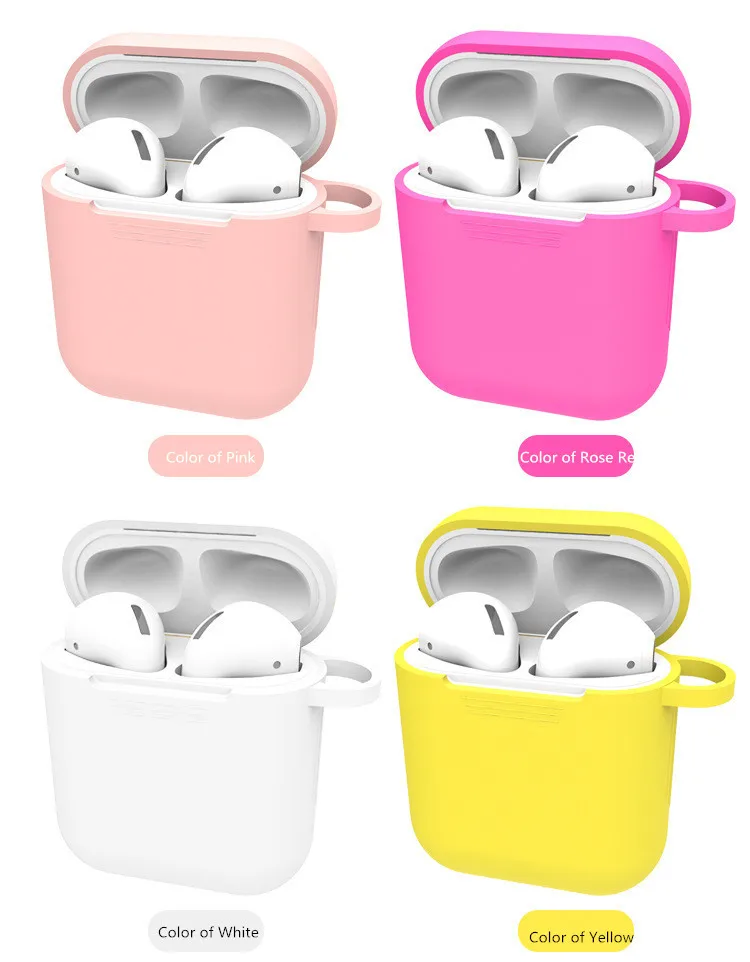 Мягкий силиконовый чехол для Apple Airpods i9s ударопрочный гарнитура AirPods ультратонкий