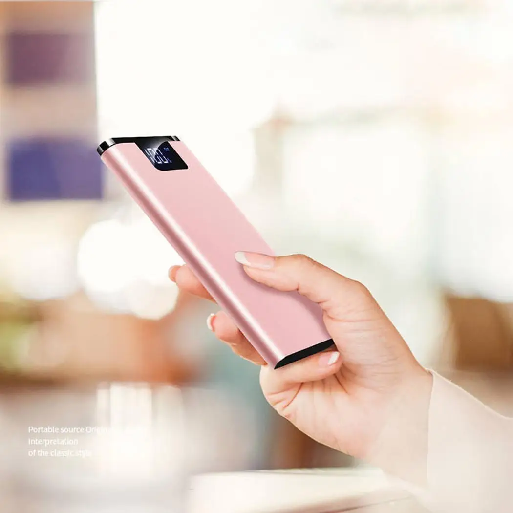 10000 мАч Внешний аккумулятор для iPhone мобильный телефон внешний Мини Портативный
