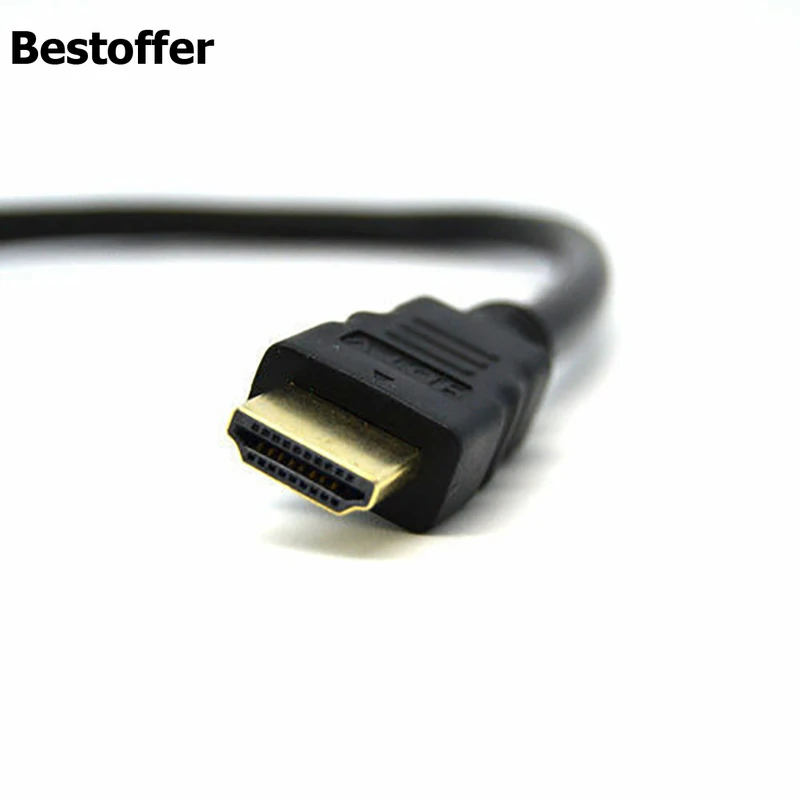 1080P HDMI порт папа 2 Женский 1 в Out сплиттер кабель адаптер конвертер 30 см дома |