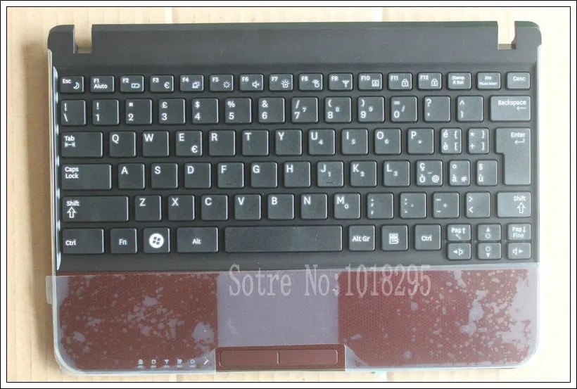 Новая итальянская клавиатура для ноутбука Samsung np N220 IT Itallian с сенсорной