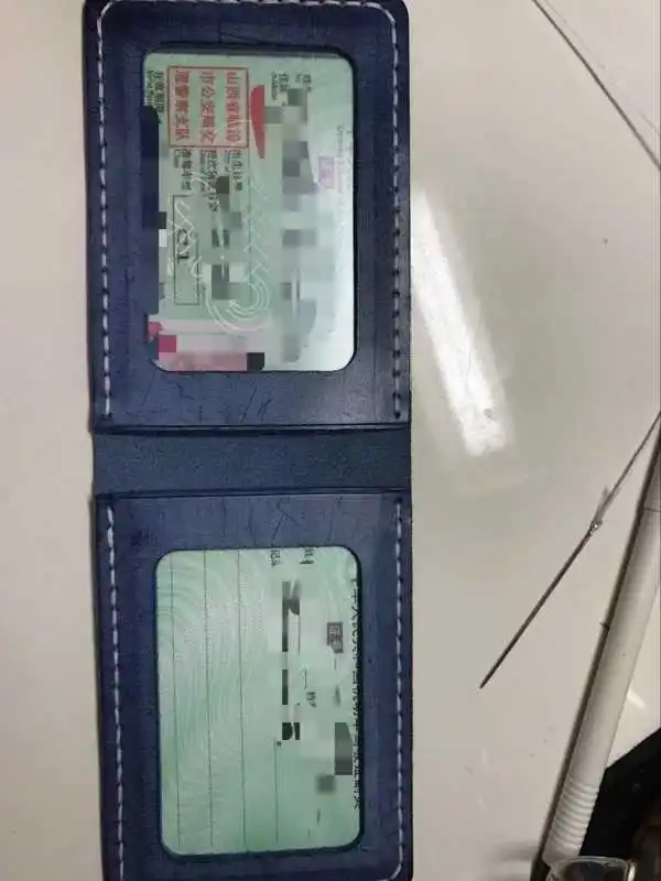 Дизайнерский кожаный ремесленный шаблон для высечки номерных карточек кошелек
