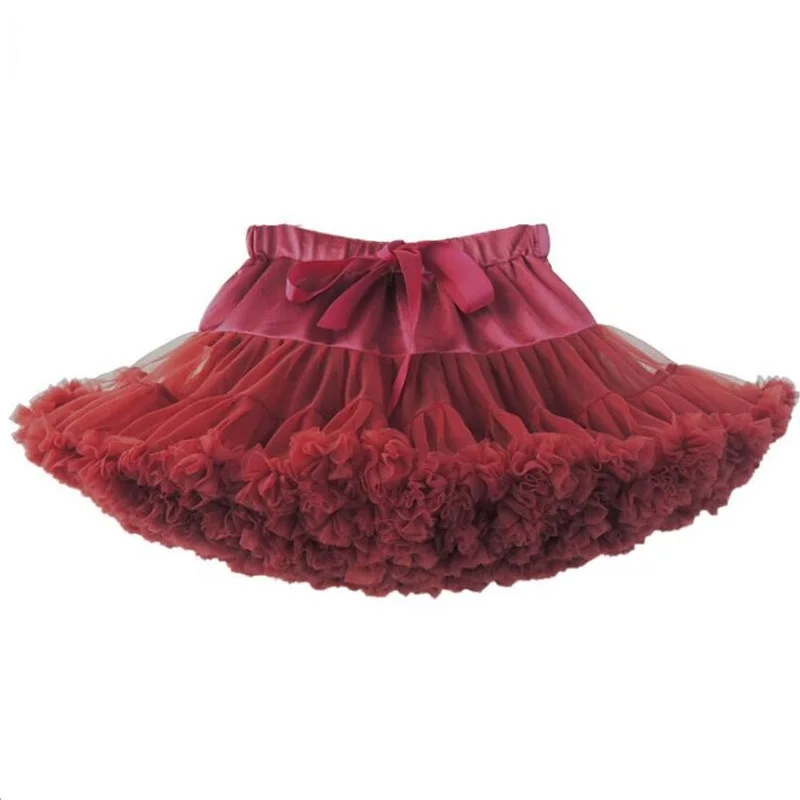 

Clearance Girls Tutu Skirts Ballerina Pettiskirt Layer Fluffy Baby Girl For Party Dance Princess Tulle Miniskirt For 1-10Years